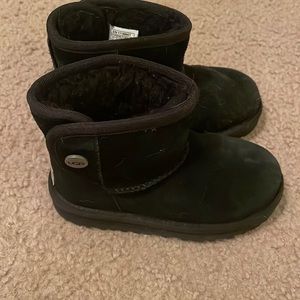 Toddler size 10 UGG, black, good condition